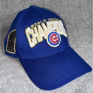 New Era Chicago Cubs "World Series Champion" 39Thirty Flex-Fit Hat  Small/Medium